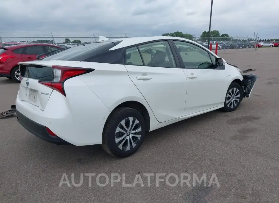 TOYOTA PRIUS 2019 vin JTDL9RFU3K3010637 from auto auction Iaai