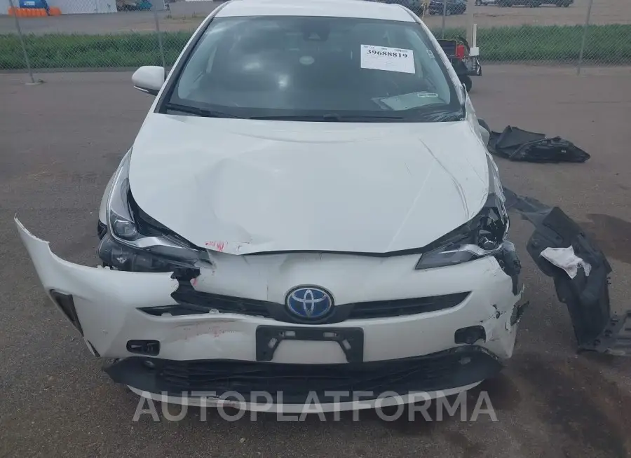 TOYOTA PRIUS 2019 vin JTDL9RFU3K3010637 from auto auction Iaai