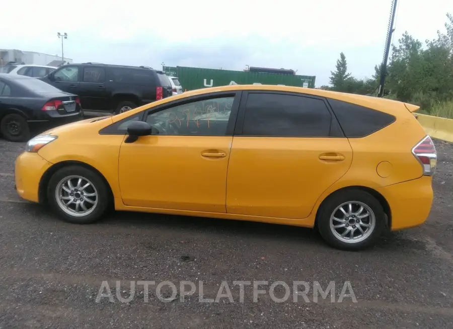 TOYOTA PRIUS V 2016 vin JTDZN3EU0GJ047233 from auto auction Iaai