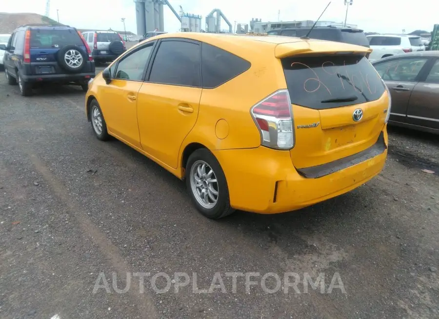 TOYOTA PRIUS V 2016 vin JTDZN3EU0GJ047233 from auto auction Iaai