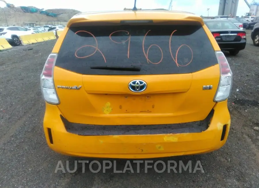 TOYOTA PRIUS V 2016 vin JTDZN3EU0GJ047233 from auto auction Iaai