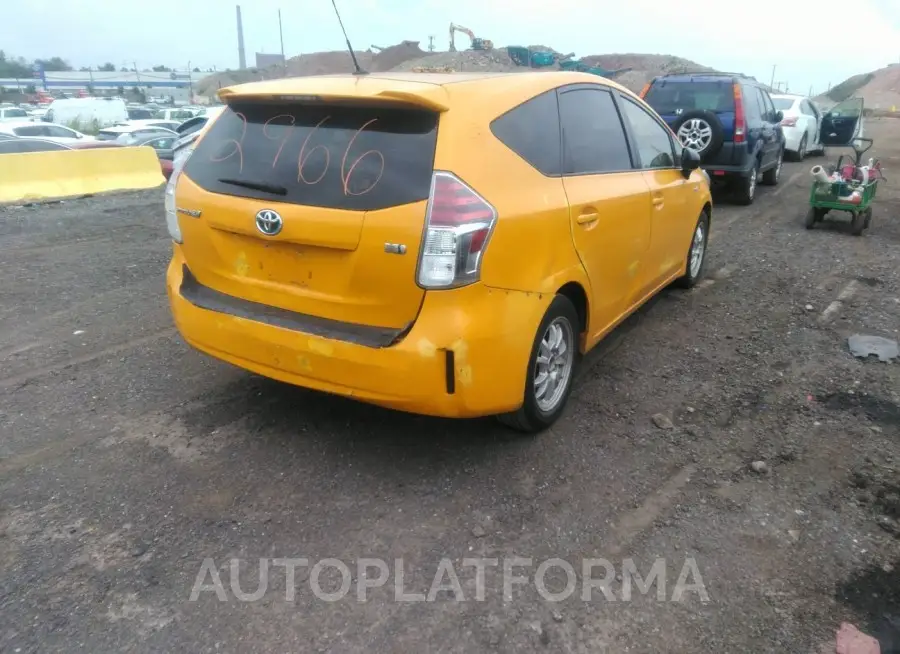 TOYOTA PRIUS V 2016 vin JTDZN3EU0GJ047233 from auto auction Iaai