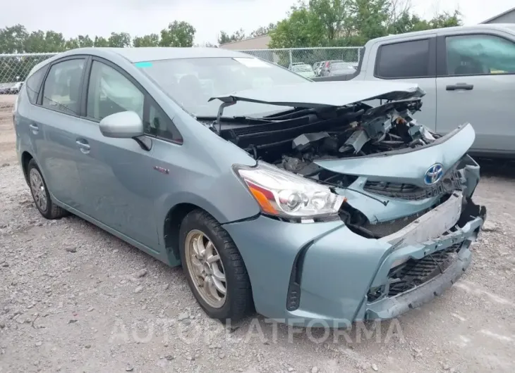 TOYOTA PRIUS V 2015 vin JTDZN3EU5FJ038090 from auto auction Iaai