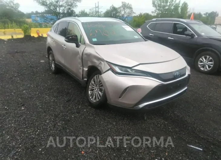 TOYOTA VENZA 2022 vin JTEAAAAH8NJ114675 from auto auction Iaai