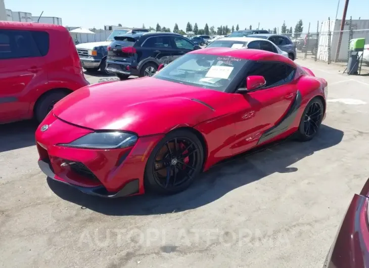 TOYOTA GR SUPRA 2020 vin WZ1DB4C01LW028133 from auto auction Iaai