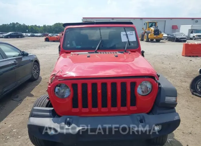 JEEP WRANGLER 2021 vin 1C4HJXAG3MW538490 from auto auction Iaai