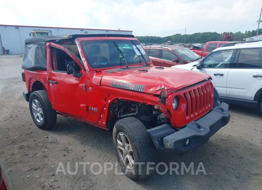 JEEP WRANGLER 2021 vin 1C4HJXAG3MW538490 from auto auction Iaai