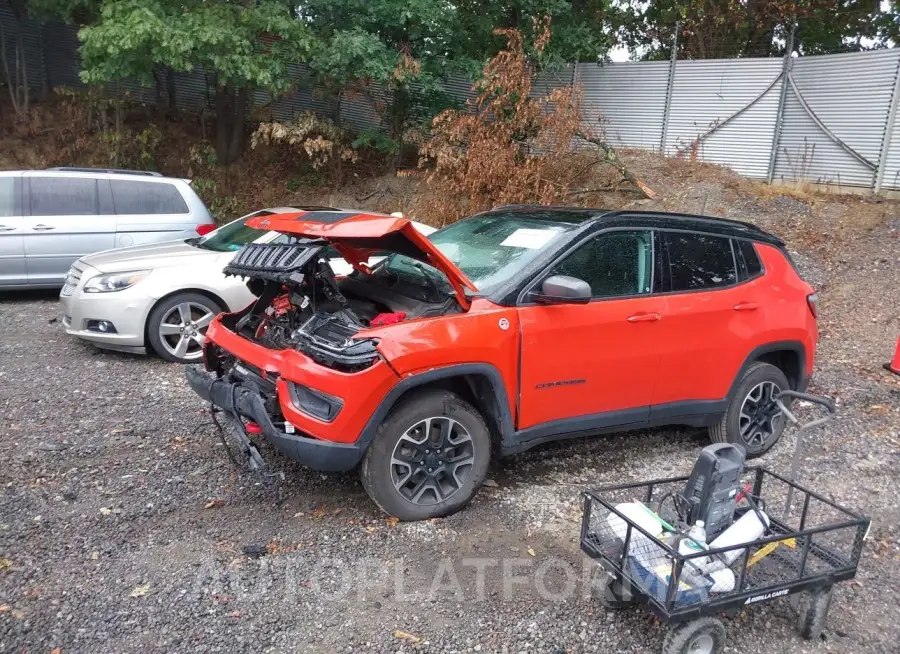 JEEP COMPASS 2019 vin 3C4NJDDB7KT800385 from auto auction Iaai