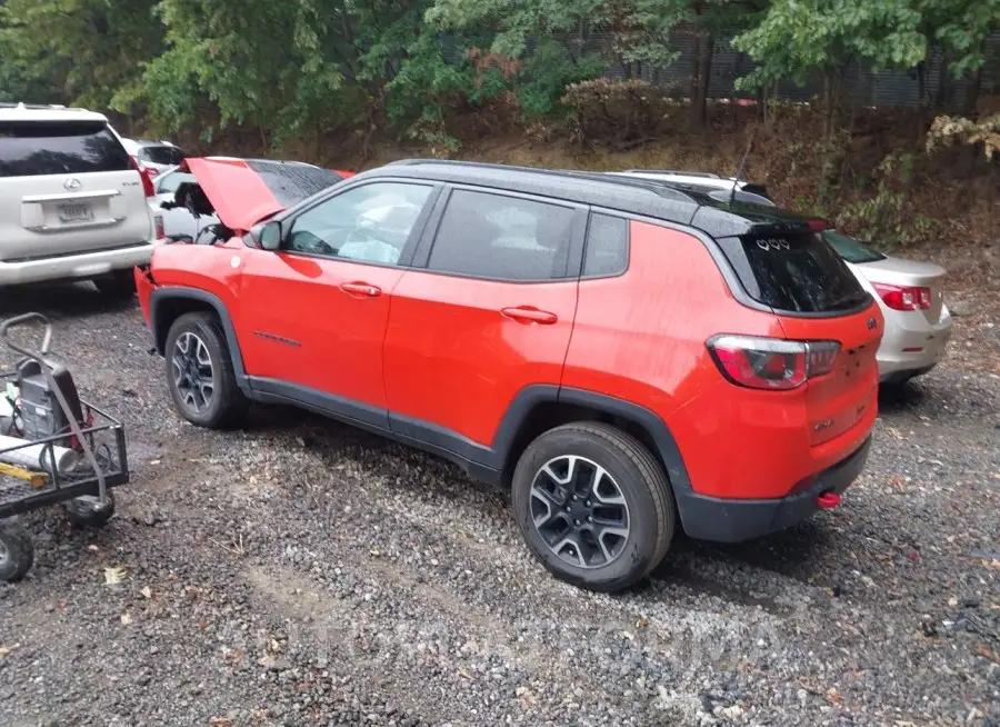 JEEP COMPASS 2019 vin 3C4NJDDB7KT800385 from auto auction Iaai