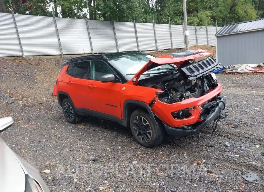 JEEP COMPASS 2019 vin 3C4NJDDB7KT800385 from auto auction Iaai