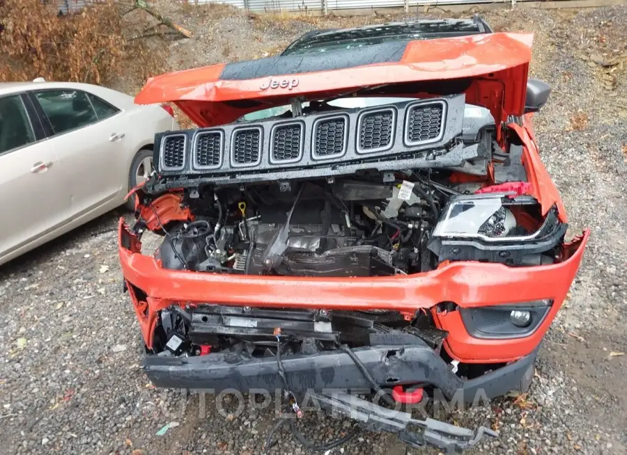 JEEP COMPASS 2019 vin 3C4NJDDB7KT800385 from auto auction Iaai