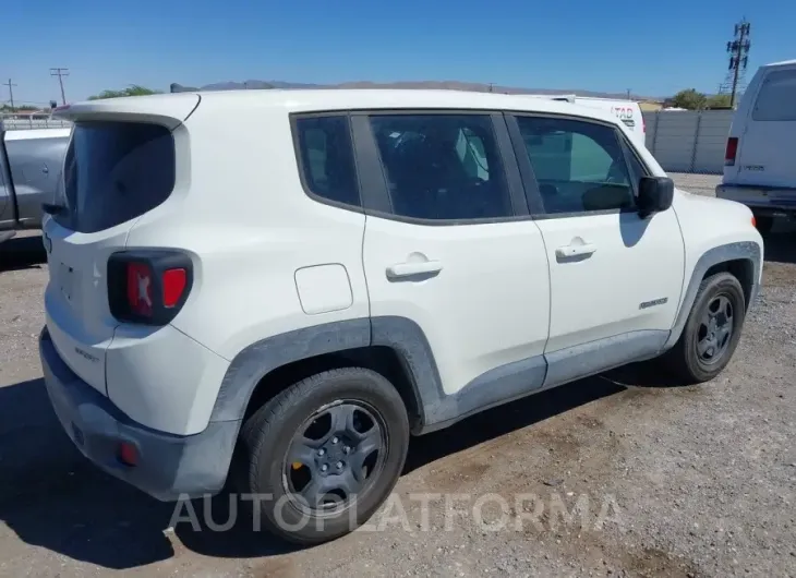 JEEP RENEGADE 2017 vin ZACCJAAB3HPE67077 from auto auction Iaai