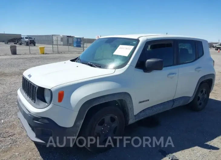 JEEP RENEGADE 2017 vin ZACCJAAB3HPE67077 from auto auction Iaai