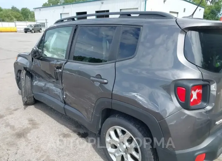 JEEP RENEGADE 2016 vin ZACCJABT5GPD59596 from auto auction Iaai