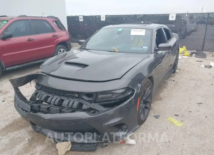 DODGE CHARGER 2021 vin 2C3CDXGJ6MH540144 from auto auction Iaai