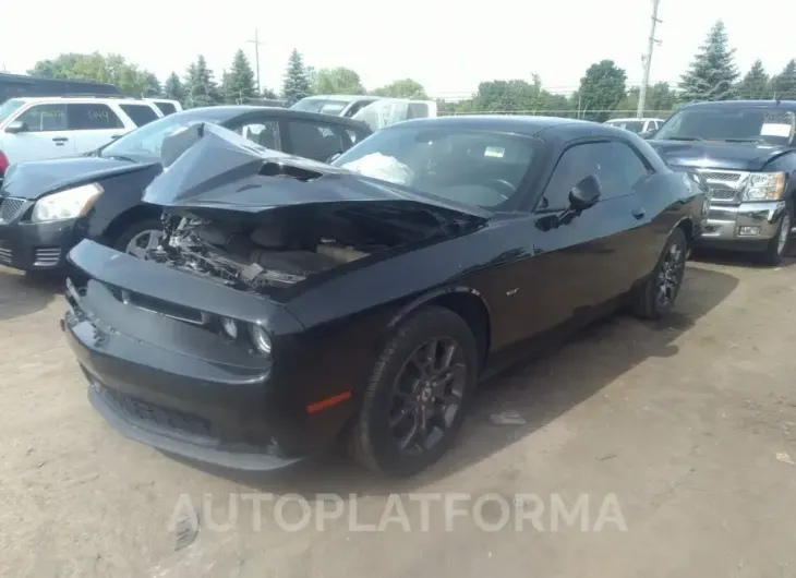 DODGE CHALLENGER 2018 vin 2C3CDZGG5JH172650 from auto auction Iaai