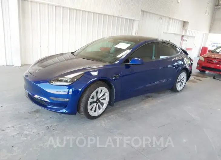 TESLA MODEL 3 2022 vin 5YJ3E1EB3NF265924 from auto auction Iaai