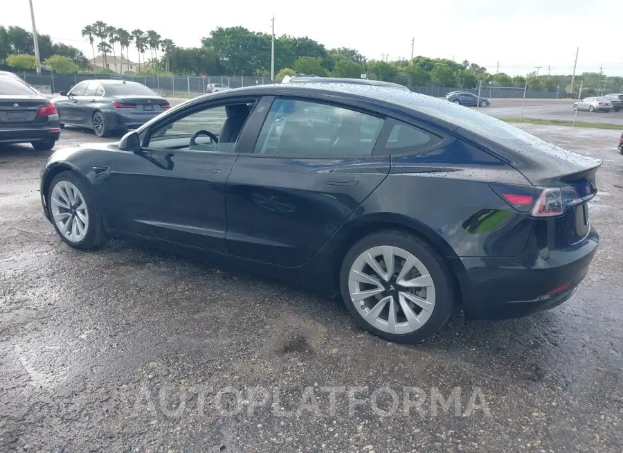 TESLA MODEL 3 2023 vin 5YJ3E1EB6PF391844 from auto auction Iaai