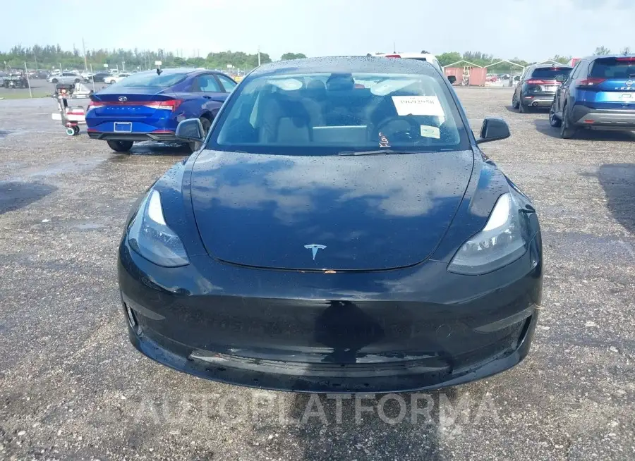 TESLA MODEL 3 2023 vin 5YJ3E1EB6PF391844 from auto auction Iaai