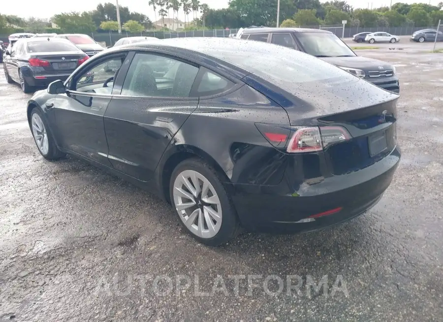 TESLA MODEL 3 2023 vin 5YJ3E1EB6PF391844 from auto auction Iaai