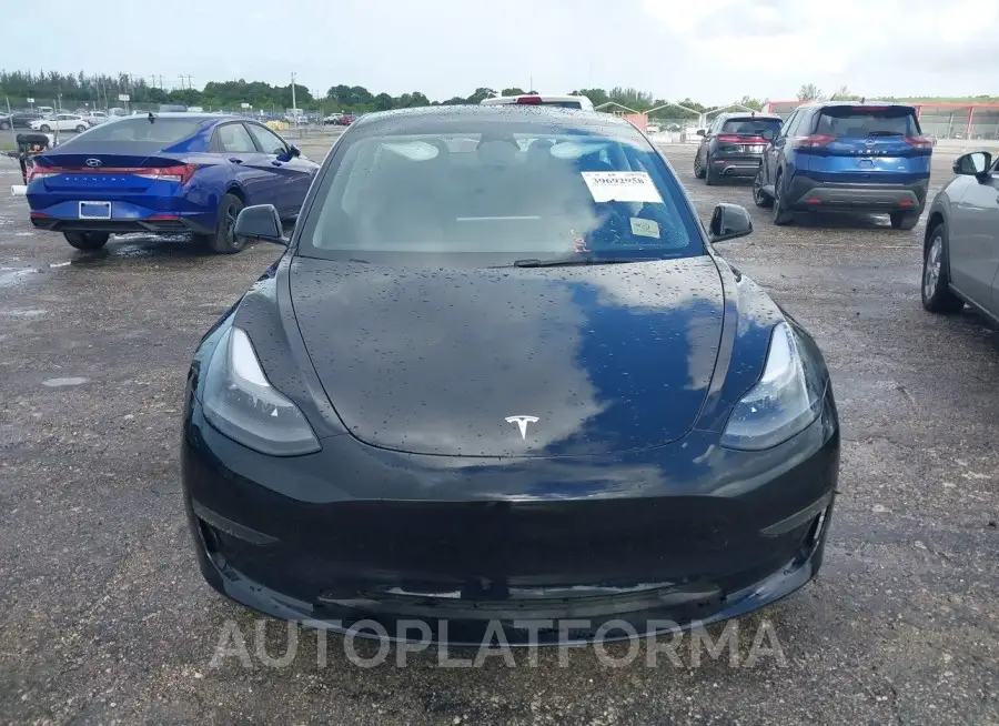 TESLA MODEL 3 2023 vin 5YJ3E1EB6PF391844 from auto auction Iaai