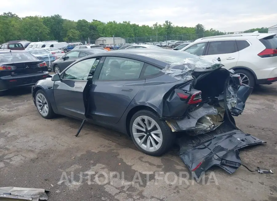 TESLA MODEL 3 2023 vin 5YJ3E1EB9PF670169 from auto auction Iaai