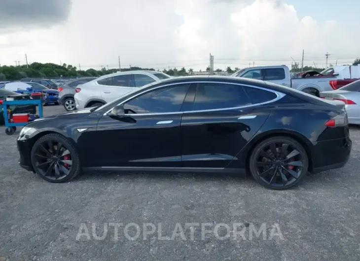 TESLA MODEL S 2015 vin 5YJSA1H14FF099425 from auto auction Iaai