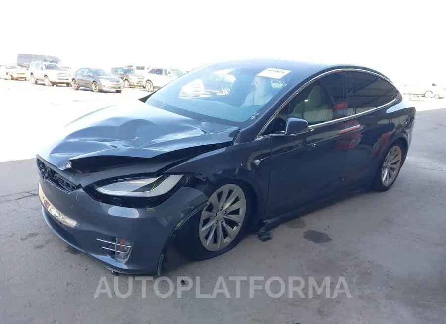 TESLA MODEL X 2019 vin 5YJXCDE26KF207598 from auto auction Iaai