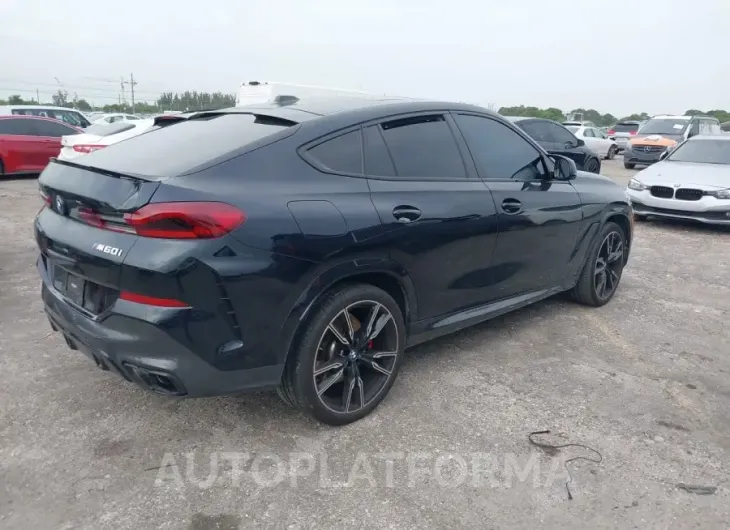 BMW X6 2024 vin 5UX43EX04R9S80346 from auto auction Iaai