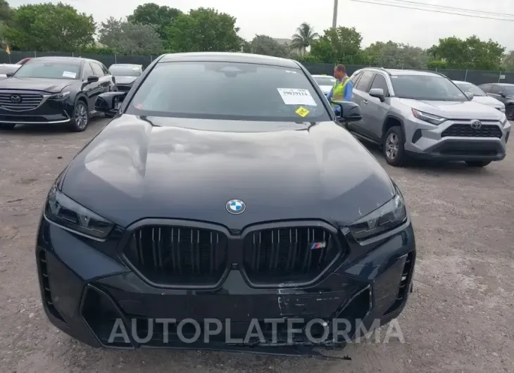 BMW X6 2024 vin 5UX43EX04R9S80346 from auto auction Iaai