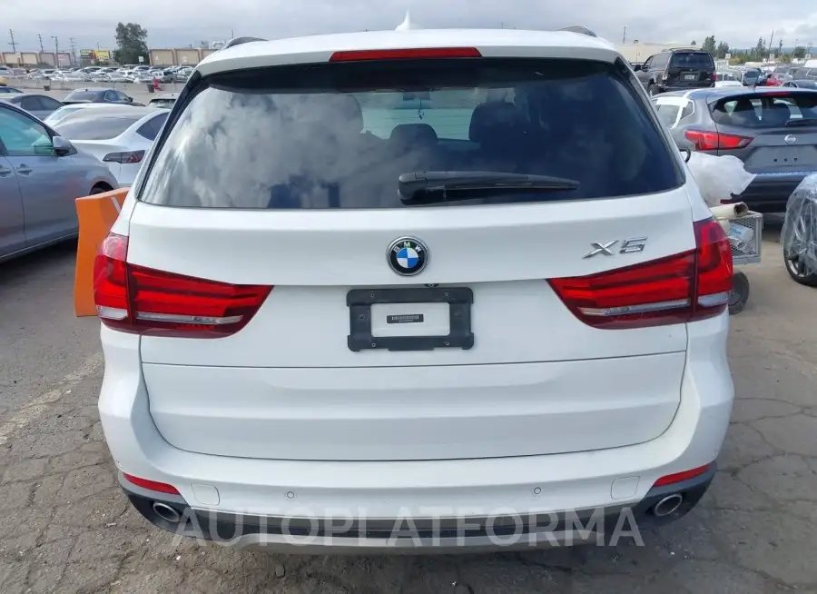 BMW X5 2015 vin 5UXKS4C53F0J98405 from auto auction Iaai