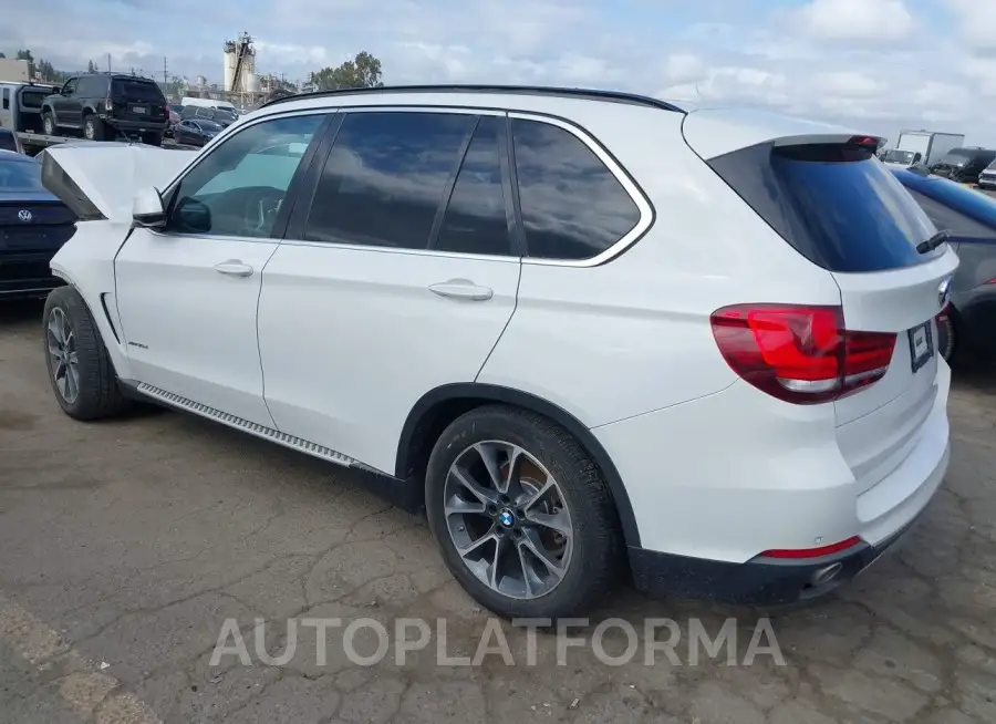 BMW X5 2015 vin 5UXKS4C53F0J98405 from auto auction Iaai