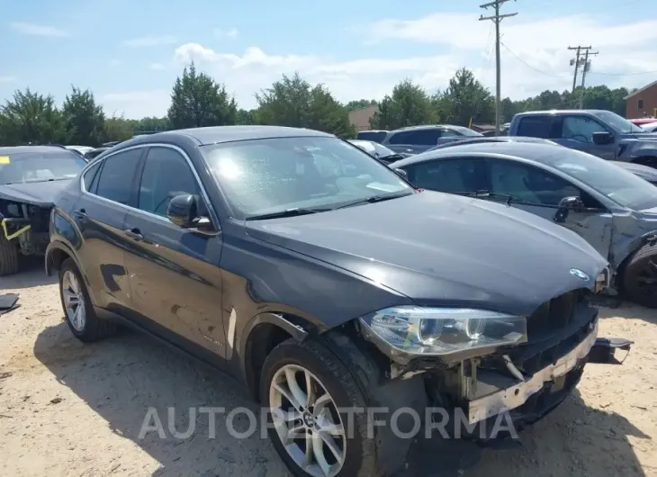 BMW X6 2016 vin 5UXKU2C57G0N81909 from auto auction Iaai