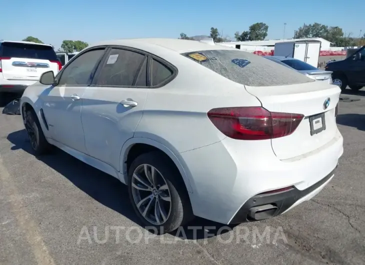 BMW X6 2015 vin 5UXKU2C59F0N75897 from auto auction Iaai