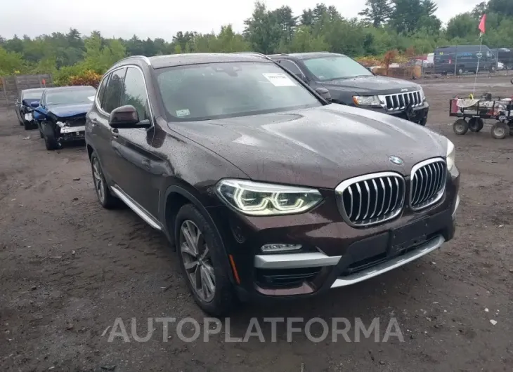 BMW X3 2019 vin 5UXTR9C5XKLE12590 from auto auction Iaai