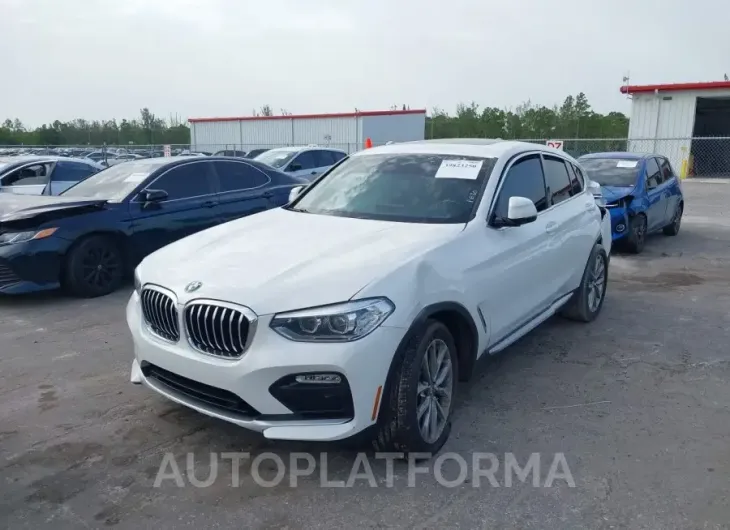 BMW X4 2019 vin 5UXUJ3C51KLG53222 from auto auction Iaai