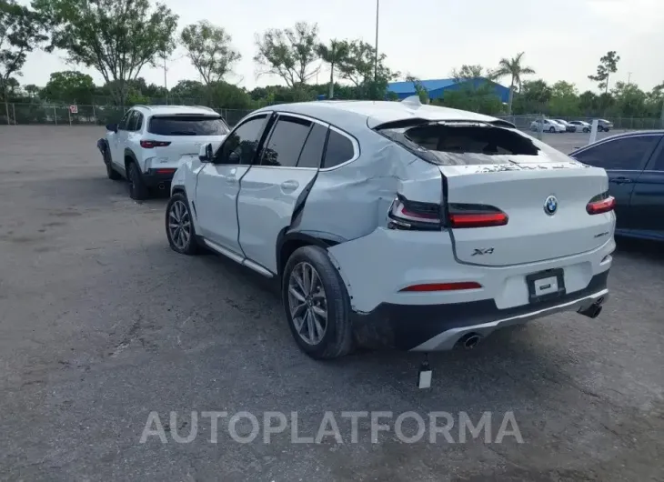 BMW X4 2019 vin 5UXUJ3C51KLG53222 from auto auction Iaai