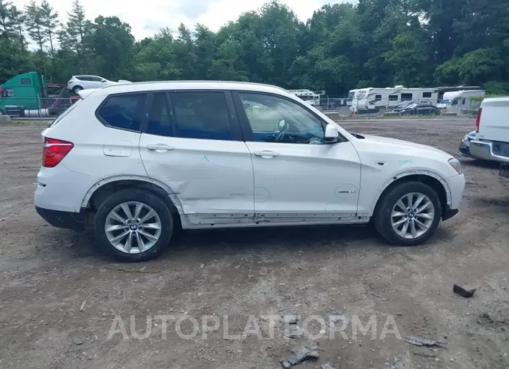 BMW X3 2017 vin 5UXWX9C56H0T06874 from auto auction Iaai