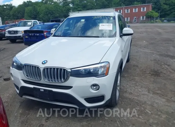 BMW X3 2017 vin 5UXWX9C56H0T06874 from auto auction Iaai