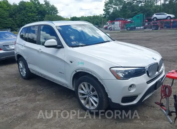 BMW X3 2017 vin 5UXWX9C56H0T06874 from auto auction Iaai