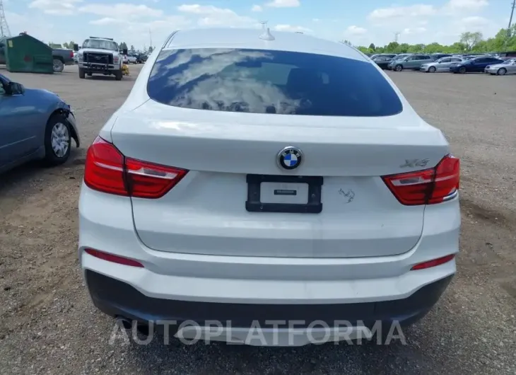 BMW X4 2016 vin 5UXXW3C5XG0R19602 from auto auction Iaai