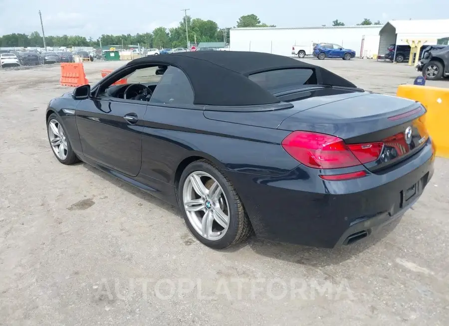 BMW 650I 2016 vin WBA6F5C51GD996566 from auto auction Iaai