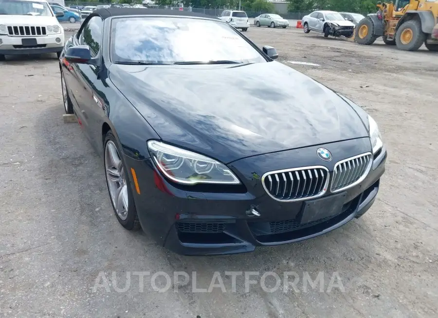 BMW 650I 2016 vin WBA6F5C51GD996566 from auto auction Iaai