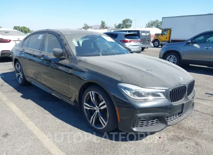 BMW 750I 2017 vin WBA7F0C36HGM21532 from auto auction Iaai