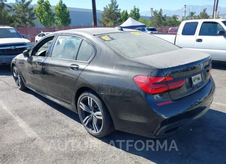 BMW 750I 2017 vin WBA7F0C36HGM21532 from auto auction Iaai