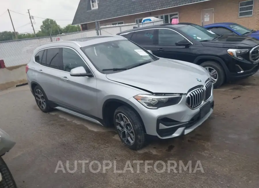 BMW X1 2021 vin WBXJG9C02M5S55115 from auto auction Iaai