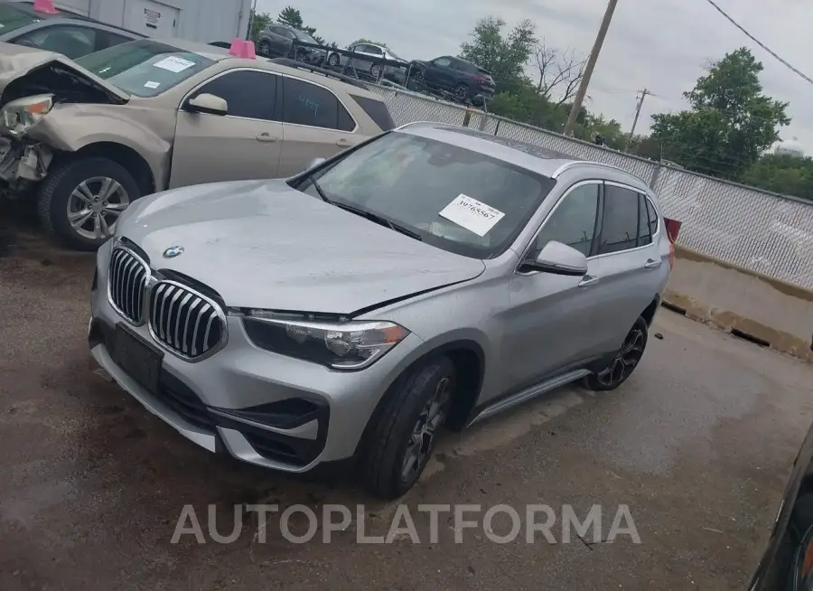 BMW X1 2021 vin WBXJG9C02M5S55115 from auto auction Iaai