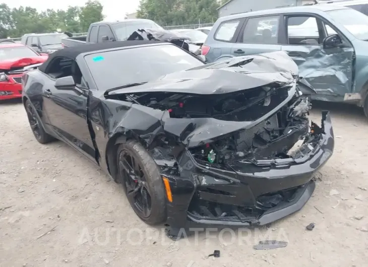 CHEVROLET CAMARO 2022 vin 1G1FH3D76N0101698 from auto auction Iaai