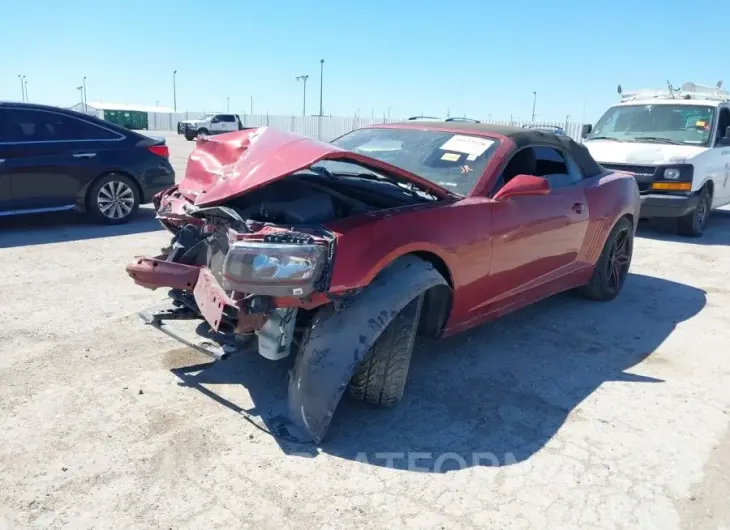 CHEVROLET CAMARO 2015 vin 2G1FD3D34F9298371 from auto auction Iaai