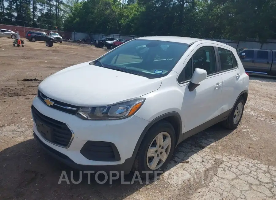 CHEVROLET TRAX 2017 vin 3GNCJKSBXHL265437 from auto auction Iaai